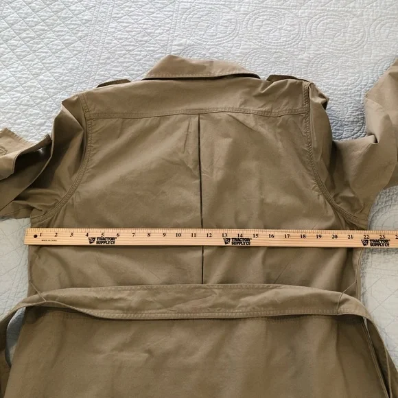 Woolrich John Rich and Bros safari field trench jacket. Size medium. - Picture 10 of 12